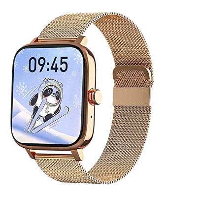 Orologi Sportivi Smart Watch Donna Full Touch Smartwatch Impermeabile Bluetooth Musica Orologi Uomo Quadrante Smart Clock Sport e Tempo Libero (Color 