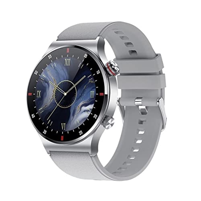 Orologi Sportivi Smart Watch Men Full Touch Sport Fitness Orologi Bluetooth Call Sport e Tempo Libero (Color : Steel Belt Silver)