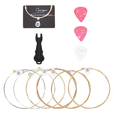 Vaguelly 1 Setstring Dado Cambiare Utile Basso Sostituibile Principianti Parti di Strumenti di Rimozione Artisti Accessorio Pratico Ukulele Elettrico 