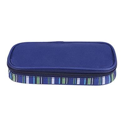 AIDIRui Borsa termica per insulina da viaggio per medicinali diabetici borsa termica impermeabile e isolante (blu navy)