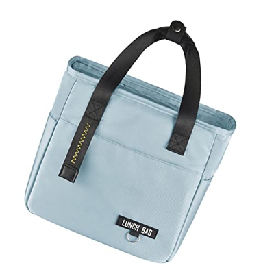 Zhiyu Borsa per il pranzo con manico rimovibile, resistente alle perdite, borsa per il pranzo multifunzione, per attività all'aria aperta, picnic hiki