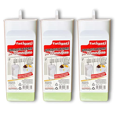 3 PEZZI Umidificatore per Termosifone con Gancio - Purifica l'Ambiente