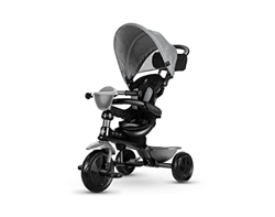 Mondial Toys Triciclo QPlay COSY 4in1 CON MANIGLIONE DIREZIONABILE BORSA E CAPPOTTINA PARASOLE (Grigio) características