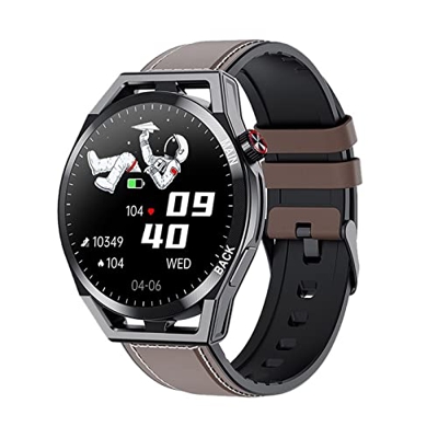 Orologi Sportivi Bluetooth Call Smart Watch Uomo Full Touch Screen Sport Fitness Orologi Cardiofrequenzimetro Smartwatch Sport e Tempo Libero (Color :