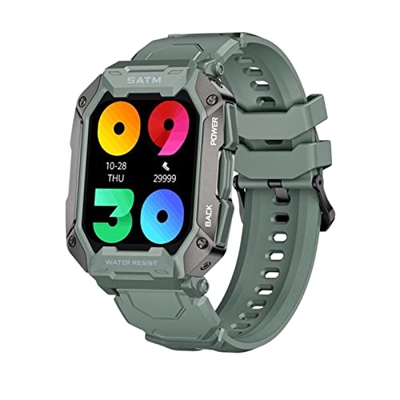 Orologi Sportivi Swim Smartwatch Uomo Impermeabile Fitness Tracker Watch Sport all'Aria Aperta Smart Watch for Uomo Sport e Tempo Libero (Color : Blue