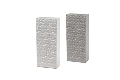 Set 2 pz umidificatore evaporatore ambiente termosifone in ceramica 8*4*20 cm decoro margherite 2 colori PAM-840463