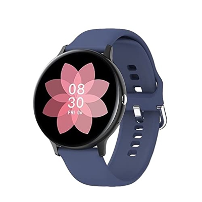 Orologi Sportivi Orologio da Uomo Full Touch Screen Sport Fitness Watch Smartwatch Bluetooth Impermeabile da Donna Sport e Tempo Libero (Color : Black