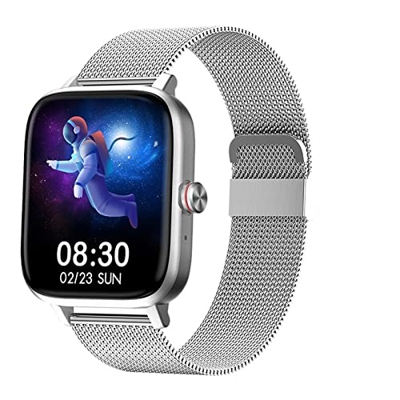 Orologi Sportivi Orologio da Donna Quadrante Smartwatch Orologio Musicale Bluetooth Impermeabile Orologio da Polso Full Touch Sport e Tempo Libero (Co