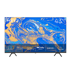 Metz Smart TV, Serie MUC6110, 43" (109 cm), LED, 4K, Versione 2022, Wi-Fi, Android 10.0, HDMI, ARC, USB, Slot CI+, Dolby Audio, DVB-C/T2/S2, HEVC, bou características