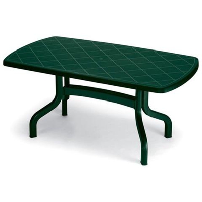 Tavolo Resina Ribalto Verde 160x 90 1854