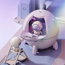 Umidificatore a capsula, umidificatore a capsula spaziale, umidificatore ad ultrasuoni, umidificatore astronauta, umidificatore da tavolo, luce LED a  en oferta