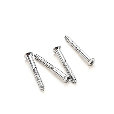 Guangcailun Confezione da 4 accessori per strumenti con fissaggio a vite per collo e accessori per chitarra