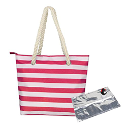 ZGMJ Borsa Tote da Spiaggia con Dispenser Nascosto, Grande vescica for Il Trasporto isolata Contro Le perdite, Regalo Perfetto for Cinema, concerti, E precio