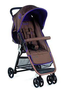 Be Cool Bubble Passeggino Leggero, Pieghevole Ultracompatto, da 0 a 15 kg, Brown