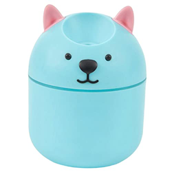 Colcolo Umidificatore a Fredda Animale, Atomizzatore Ad Ultrasuoni, Diffusore Essenziale, da 240 Ml per Desktop, Camera da Letto, Blu en oferta