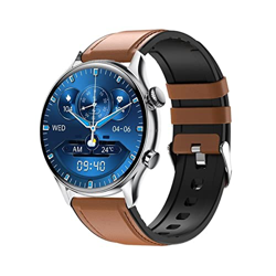 Orologi Sportivi Smart Watch Men Screen Always On Display Bluetooth Call Orologi Uomo Fitness Sport Smartwatch Sport e Tempo Libero (Color : Black Mes precio
