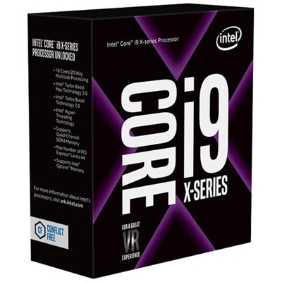Processore Intel Core i9-9820X 10 Core 3.8 GHz Socket LGA 2066 Boxato