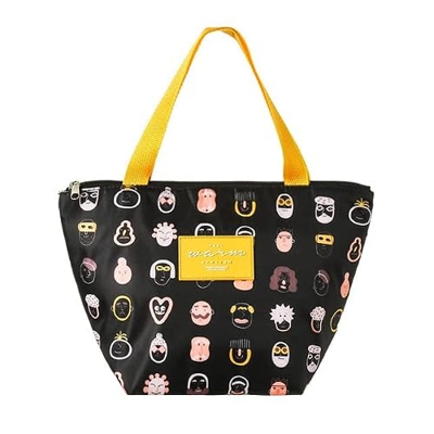 HAssy 1 Pc Cooler Lunch Bag Fashion Multicolor Women Food Bag Impermeabile Thermal Breakfast Box Portable Travel Picnic Bag