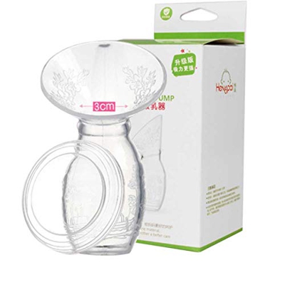 VENTDOUCE Tiralatte in silicone liquido per latte materno | Tiralatte manuale con base di aspirazione e tappo in silicone, per alimenti per mamme che 