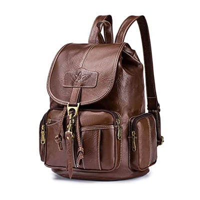 SPAHER Borse Zainetto Zaino da Donna Vintage Zaino da Donna in Pelle PU Borsa a Tracolla Casual Daypack Borsa da Viaggio Impermeabile Borsa da Scuola 