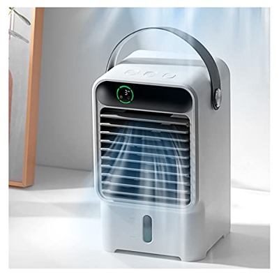 HYN Condizionatore A Acqua Display Digitale USB Condizionatore Portatile Piccolo Silenzioso di Alta qualità Climatizzatore da Scrivania per Il Desktop