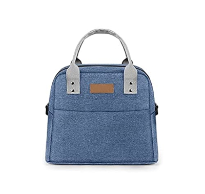 Mxhuc Cooler, contenitore per la spesa per picnic all'aperto, escursioni, campeggio, borsa per il pranzo riutilizzabile con tracolla regolabile