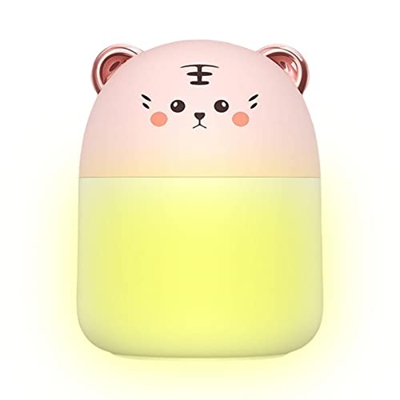 TOUFA Umidificatori Portatili,Mini umidificatore Portatile con spegnimento Automatico - Umidificatori da Tavolo per Viaggi, Auto, Ufficio, Camera da L