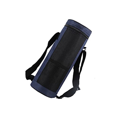 Guangcailun Borsa termica per bottiglia d'acqua Borsa termica in tessuto Oxford Borse termiche isolate Rosso, Blu scuro