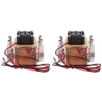 Pasotim 2 Pz DIY 120 W TEC Peltier Frigorifero A Raffreddamento Ad Acqua Aria Condizionata Movimento