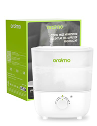 Oraimo Umidificatore ambiente, Top Fill, Umidificatore ultrasuoni a Nebbia Fredda per bambini e piante, senza BPA, con diffusore di oli essenziali 26d en oferta
