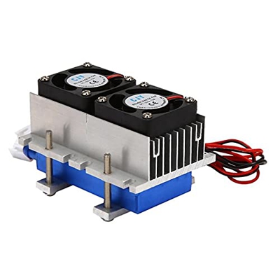 CLPEEN Raffreddatore di Refrigerazione Termoelettrico Peltier da 144 W 12 V di Raffreddamento del Condizionatore d'Aria Un Semiconduttore Kit DIY Raff