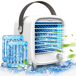Warmzfh Mini Condizionatori D'aria Portatili, Desktop Personale Raffreddatori D'aria Ventilatore Per Ufficio, Condizionatore D'aria Personale características