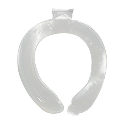 Amagogo Summer Neck Cold Cooler avvolge Le Riutilizzabile indossabile Freeze Neck Tubo di raffredmento per GUI, Escursionismo, Corsa, Bianco
