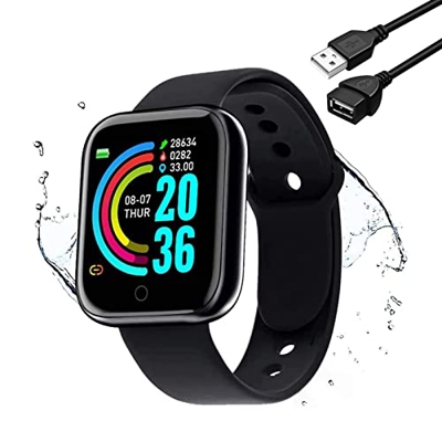 Smartwatch Orologio Fitness Sportivo Donna Uomo Impermeabile Smart Watch Cardiofrequenzimetro Contapassi da Polso Monitor Pressione Sanguigna Activity