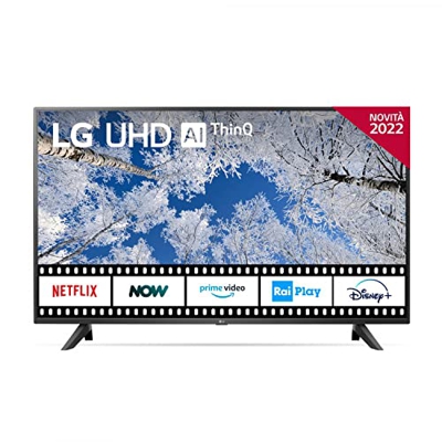 43UQ70006LB - Smart TV 43 Pollici 4K LED webOS DVB-T2 HEVC Wifi