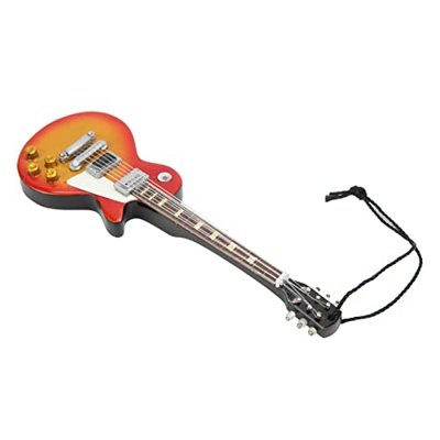 Chitarra in miniatura, chitarra giocattolo Ampia applicazione Dettagli fini per regalo per la decorazione della vetrina