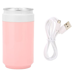 Les-Theresa Mini umidificatore, diffusore per Auto USB Ultra Silenzioso umidificatore vaporizzatore con luci a LED per Auto, Ufficio, Viaggi, casa, Ve en oferta