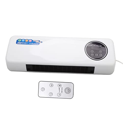 Condizionatore d'Aria Elettrico, Piccolo Condizionatore d'Aria di Raffreddamento e Riscaldamento Montato a Parete, Riscaldatore Elettrico 1800W, per l