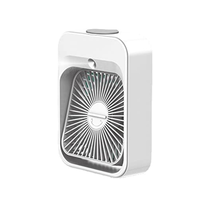 GANMEI Ventilatore Dispositivo Raffreddamento 'Aria Condizionatore d'Aria USB Condizionatore d'Aria Portatile 3 Ingranaggi Raffreddamento 'Aria Spazio
