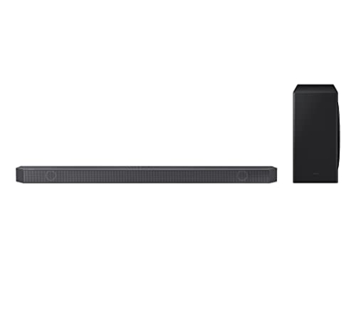 Samsung Soundbar HW-S800B/ZF con Subwoofer, 3.1.2 Canali 330W 2022, Audio 3D, Effetto Cinema Surround, Gaming Mode, Design Sottile