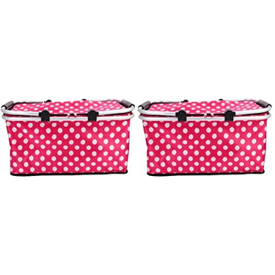 Baluue 2Pcs Viaggi di Stoffa Isolamento Esterno Consegna Pizza di Stoccaggio Dispositivo di Raffreddamento Commerciale di Alluminio Scaldino di Campeg