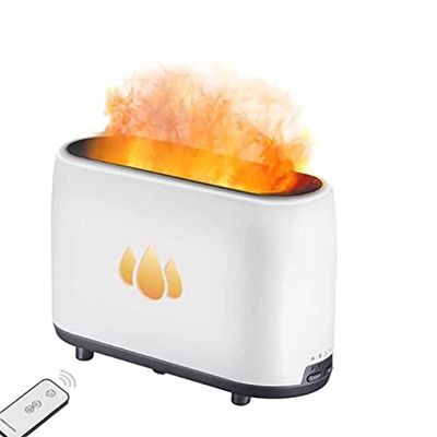 FIOERDTUIE Umidificatore d'aria Diffusore di aromi Fiamma Nebbia Aromaterapia Umidificazione Sparyer