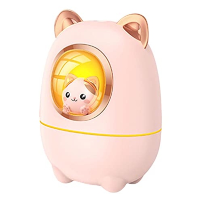 Yajuyi Mini Umidificatore USB Luce Notturna Silenzioso Auto Off Diffusore Olio Essenziale per Camera Da Letto Dorm Yoga,