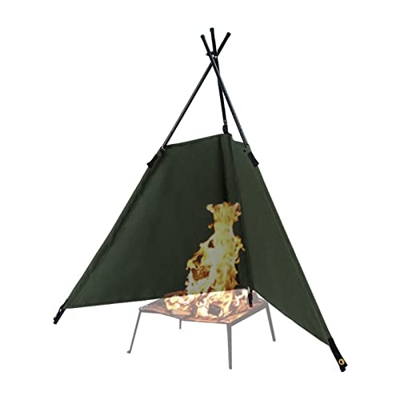 YUEOU Parabrezza, Parabrezza pieghevole in tela per campeggio e picnic