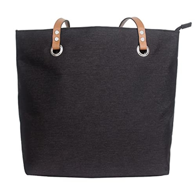 Borsa Tote spaziosa, Tote Portatile - Custodia Riutilizzabile può Contenere 2 Bottiglie di (Color : 2 PCS Black)