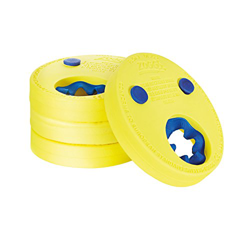Zoggs 300680, Bracciali Salvagente Unisex Bambini, Giallo/Blu, Taglia Unica precio