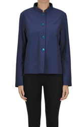 Textured fabric jacket en oferta