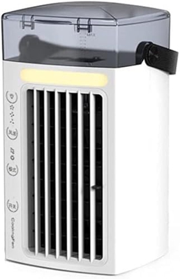 OMIAJE Mini condizionatore d'Aria AC Ventilatori Portatili for condizionatori Raffreddatore d'Aria Personale Mini purificatore d'Aria Umidificatore ev
