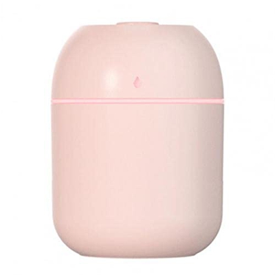 CNSMCWG Umidificatore a 3 Colori da 220 ml Pratico di Grande capacità Durevole Compatibile con Il Soggiorno (Color Name : Pink)