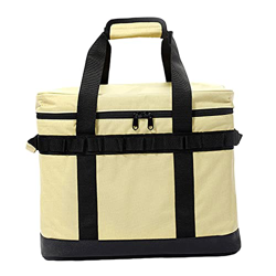 chiwanji Borsa campeggio di grande capacità, contenitore per cestini picnic, resistente all'acqua, portapranzo per viaggi con zaino e sacco a pelo, Ka precio